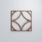 Ekena Millwork Extra Small Crosby Decorative Fretwork Wood Wall Panels, Walnut, 7 3/8"W x 7 3/8"H x 3/8"T WALW08X08X0375CROWA - alternate 5